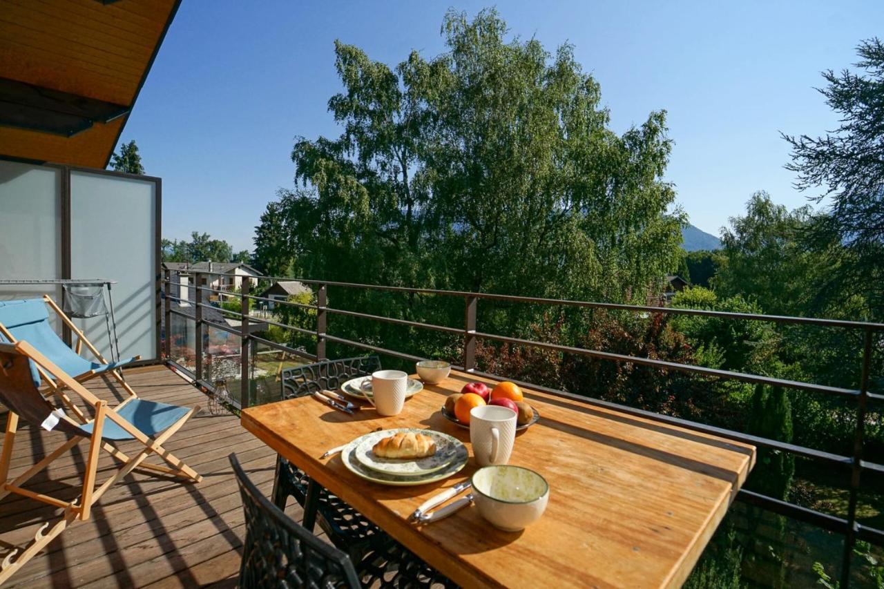 La Tournette Superb Quiet Apartment 300 Meters From The Lake Sevrier Luaran gambar
