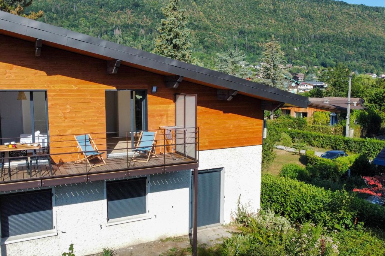 La Tournette Superb Quiet Apartment 300 Meters From The Lake Sevrier Luaran gambar